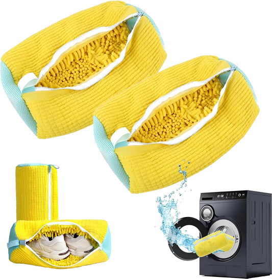 Reusable Shoe Cleaning Bag for Washing or Travel