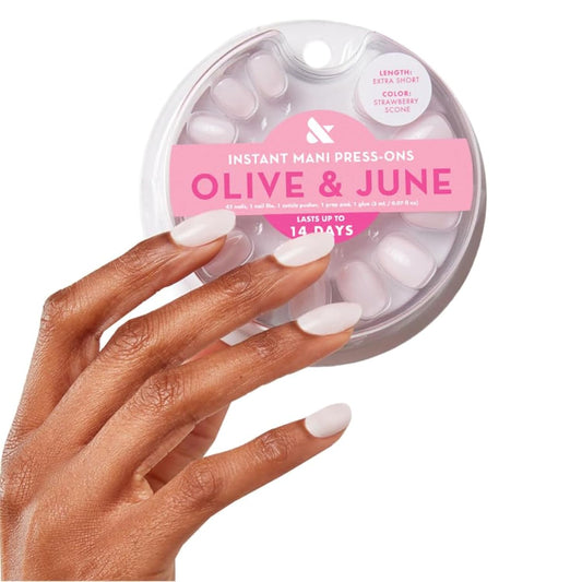 Olive and June Press On Nails - Salon Quality Fake Nails for Easy At-Home Manicure